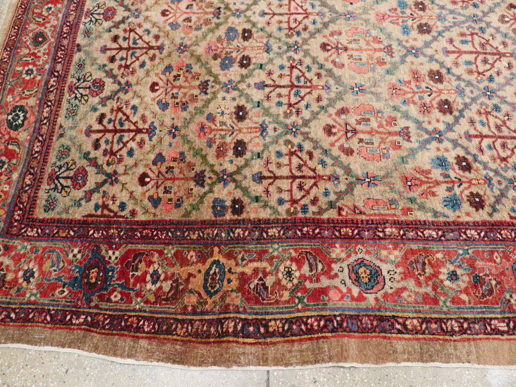 Antique Persian Bidjar Carpet, No.27941 - Gsblank