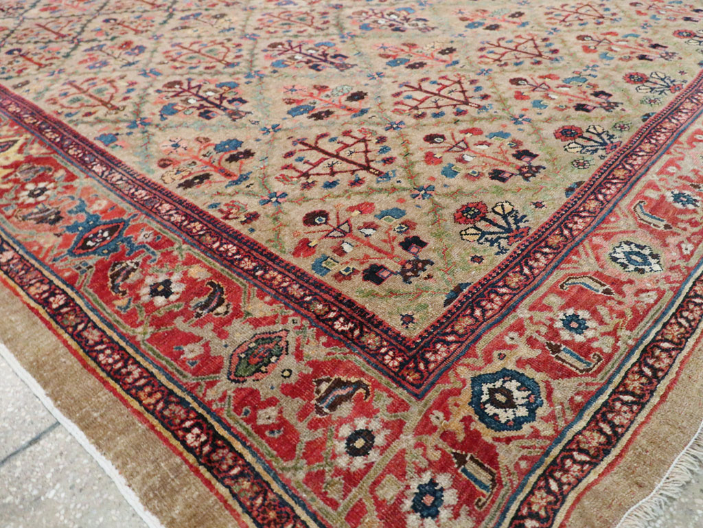 Antique Persian Bidjar Carpet, No.27941 - Gsblank