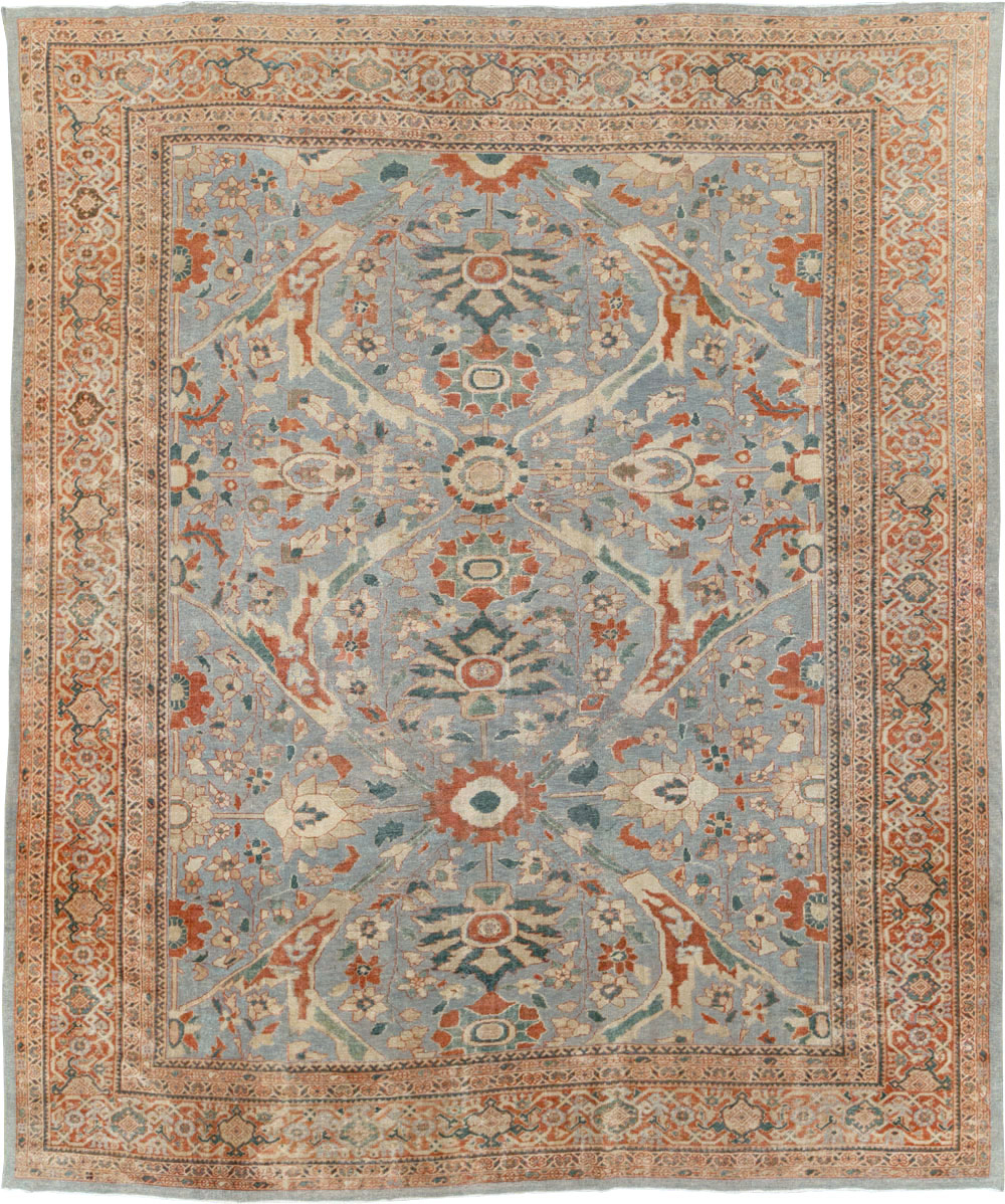 Antique Persian Sultanabad Room Size Carpet, No.27943 - Gsblank