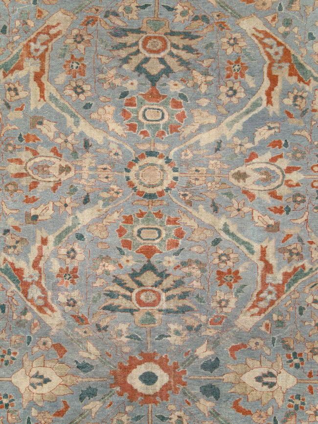 Antique Persian Sultanabad Room Size Carpet, No.27943 - Gsblank