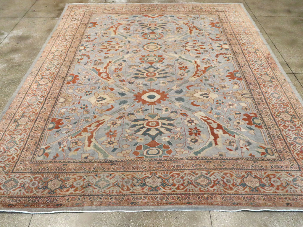 Antique Persian Sultanabad Room Size Carpet, No.27943 - Gsblank