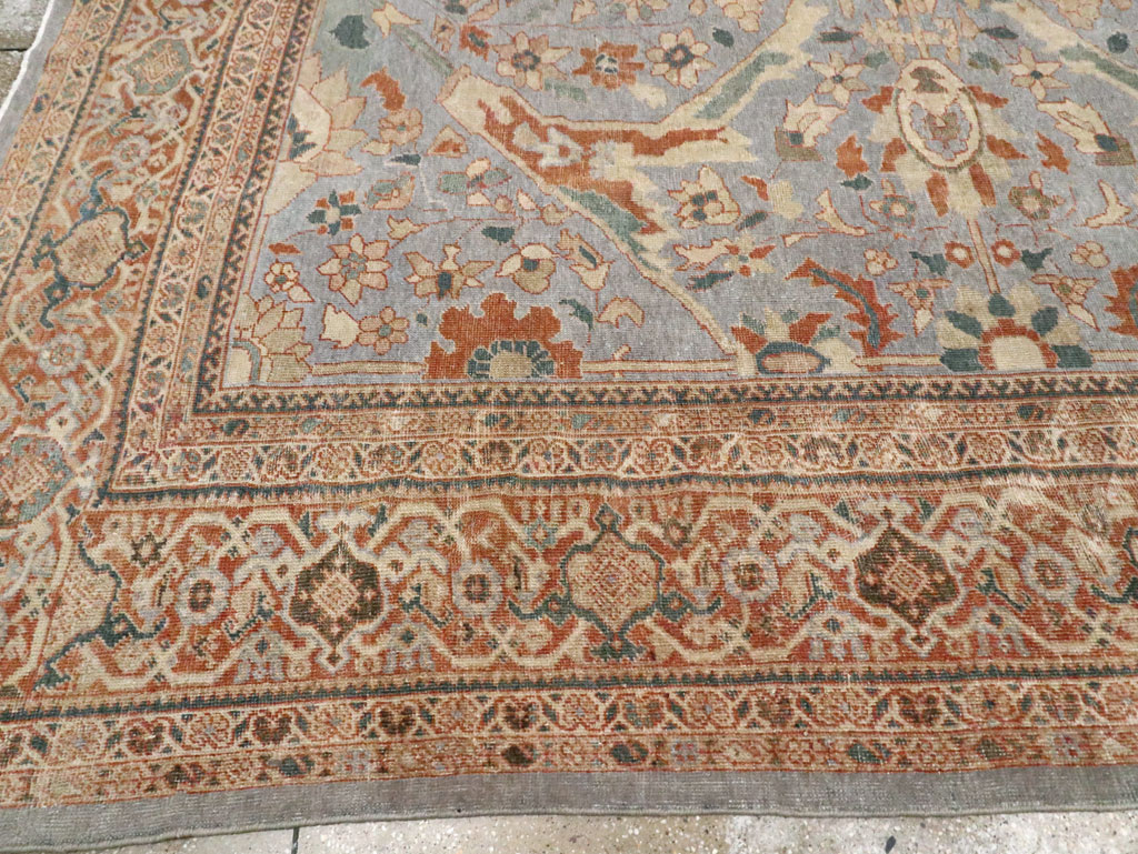 Antique Persian Sultanabad Room Size Carpet, No.27943 - Gsblank