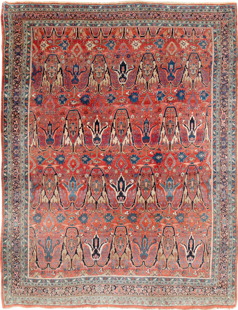 Antique Persian Bidjar Carpet, No.27965 - Gsblank