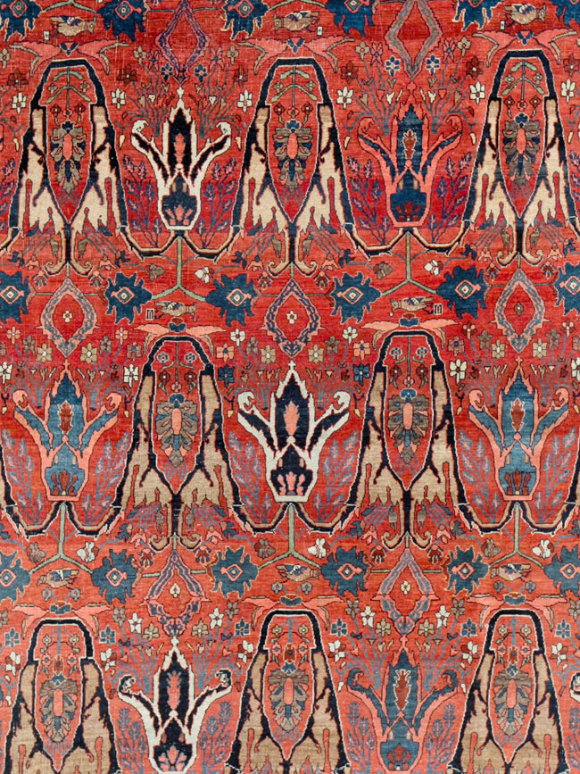 Antique Persian Bidjar Carpet, No.27965 - Gsblank