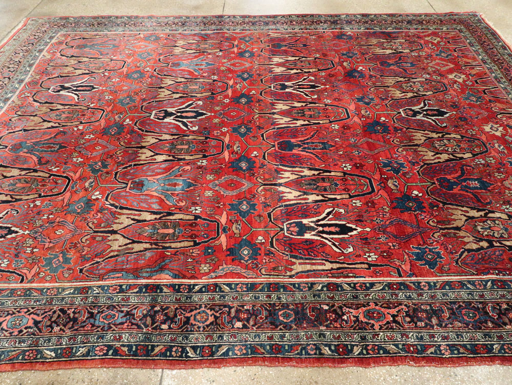 Antique Persian Bidjar Carpet, No.27965 - Gsblank