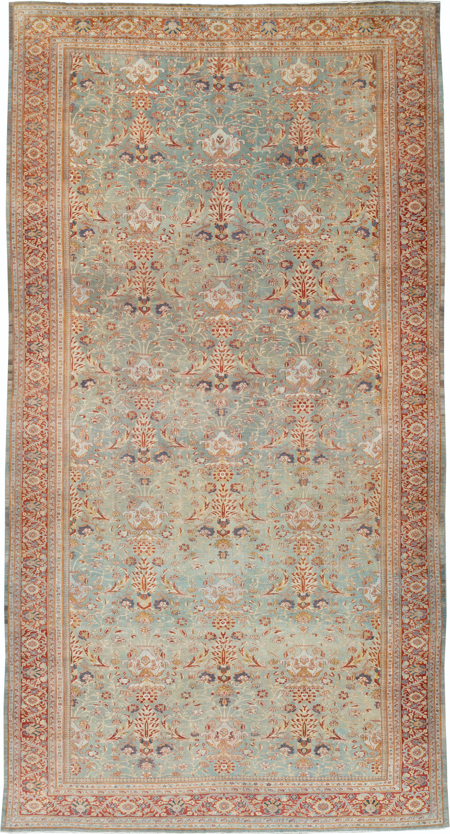 Antique Persian Sultanabad Carpet, No.27967 - Gsblank