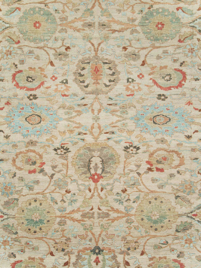 Modern Persian Sultanabad Oversize Square Carpet, No.27972 - Gsblank