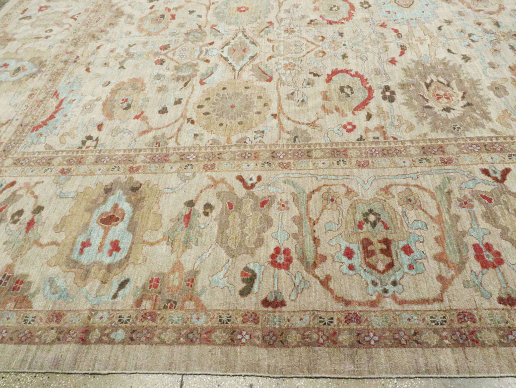 Modern Persian Sultanabad Oversize Square Carpet, No.27972 - Gsblank