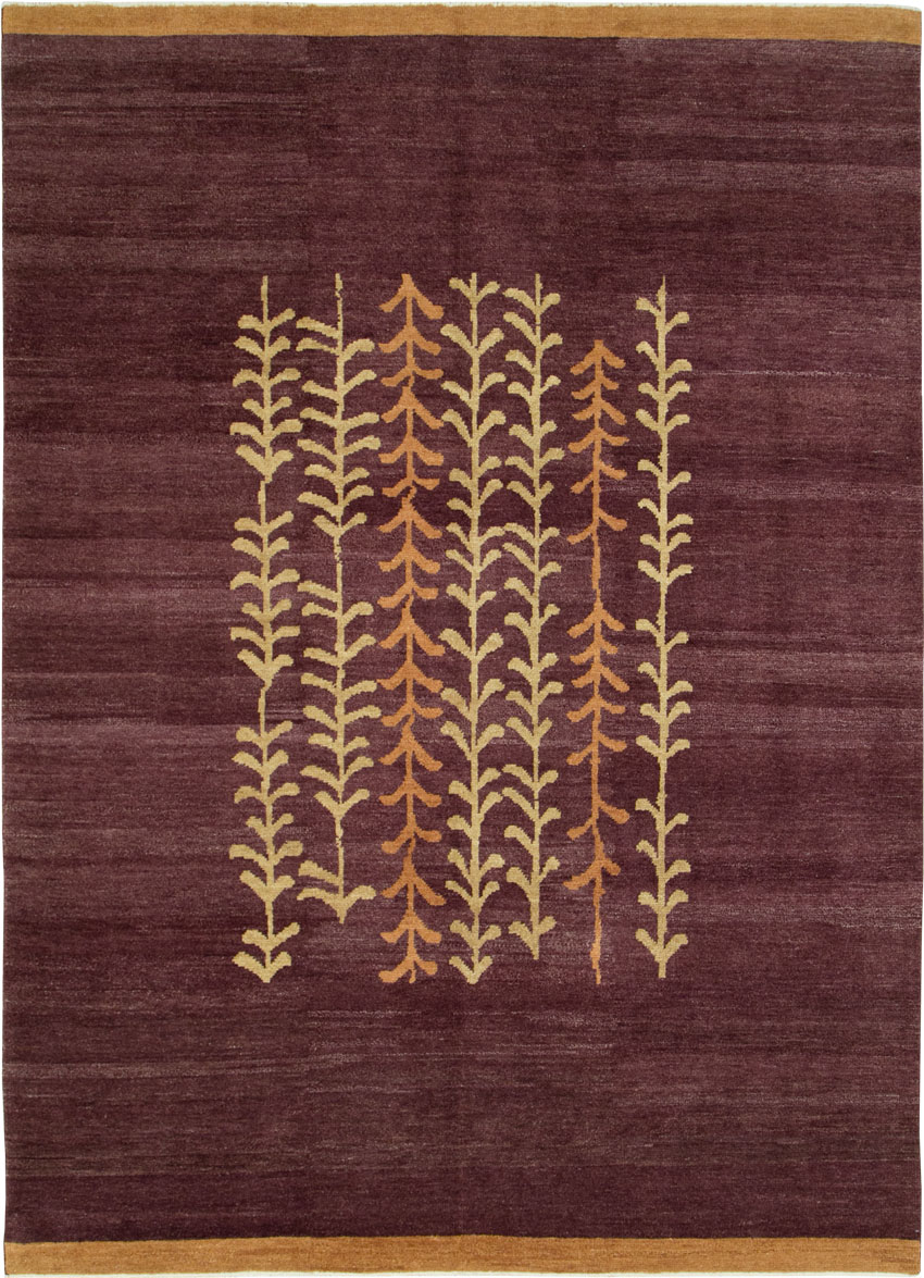 Contemporary Turkish Anatolian Room Size Carpet, No.27976 - Gsblank