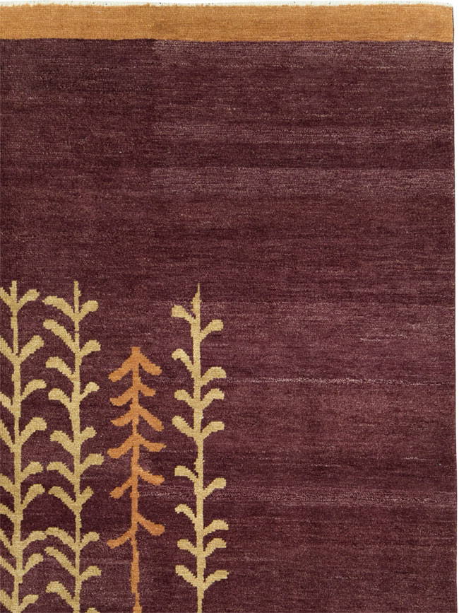 Contemporary Turkish Anatolian Room Size Carpet, No.27976 - Gsblank