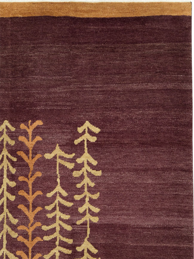 Contemporary Turkish Anatolian Room Size Carpet, No.27976 - Gsblank