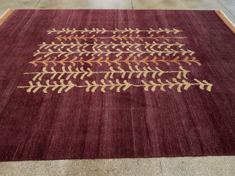 Contemporary Turkish Anatolian Room Size Carpet, No.27976 - Gsblank