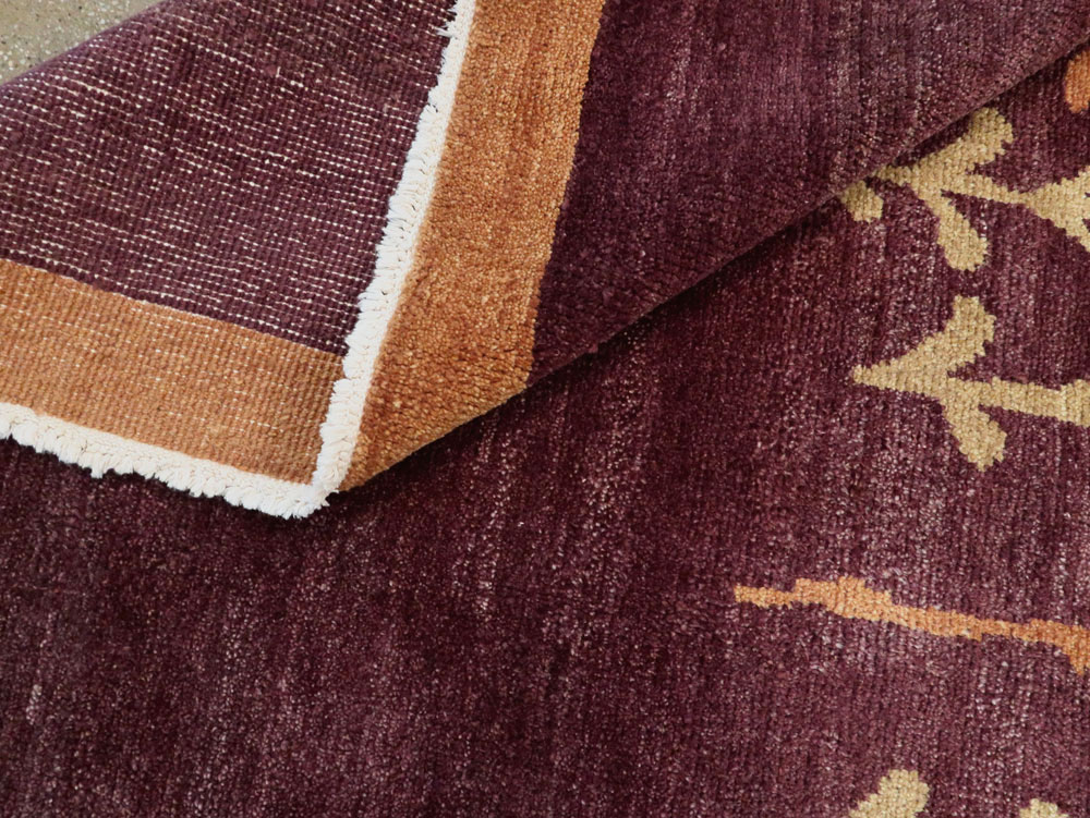 Contemporary Turkish Anatolian Room Size Carpet, No.27976 - Gsblank