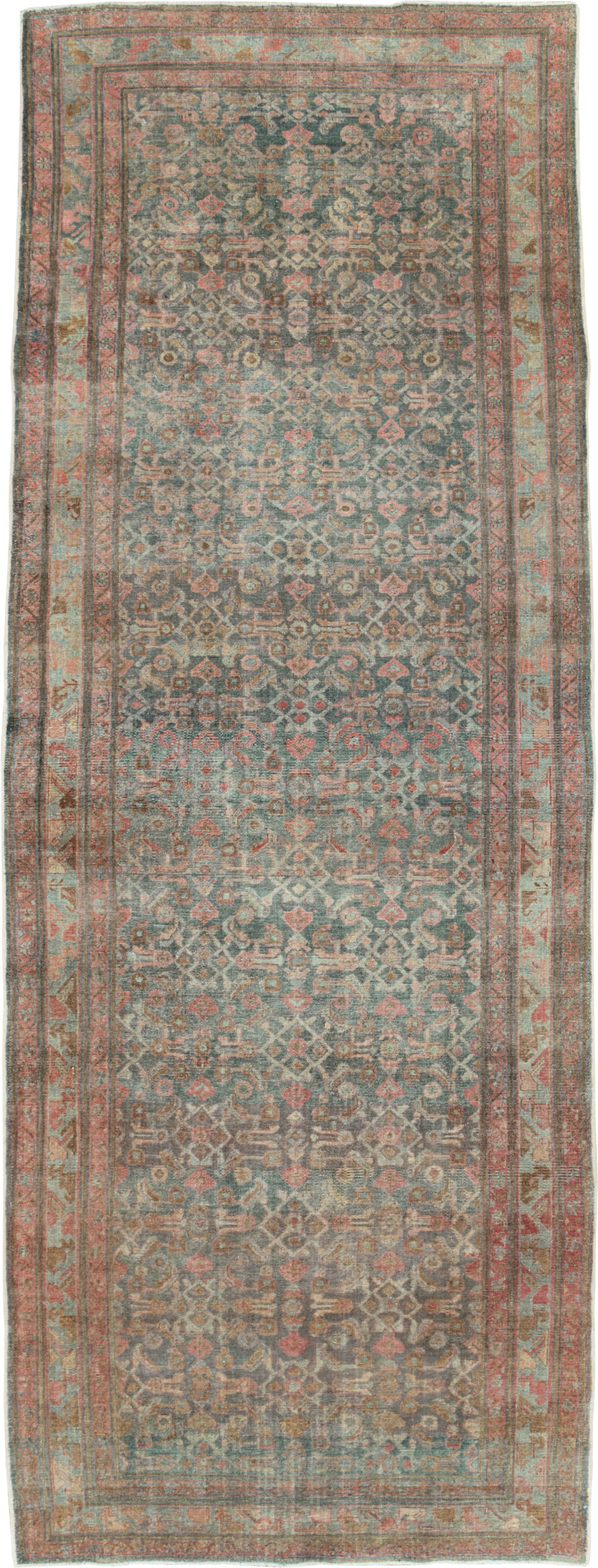 Antique Persian Malayer Gallery Carpet, No.27978 - Gsblank