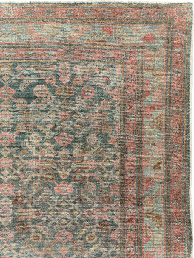 Antique Persian Malayer Gallery Carpet, No.27978 - Gsblank
