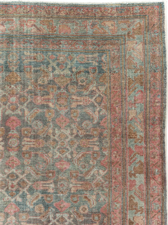 Antique Persian Malayer Gallery Carpet, No.27978 - Gsblank