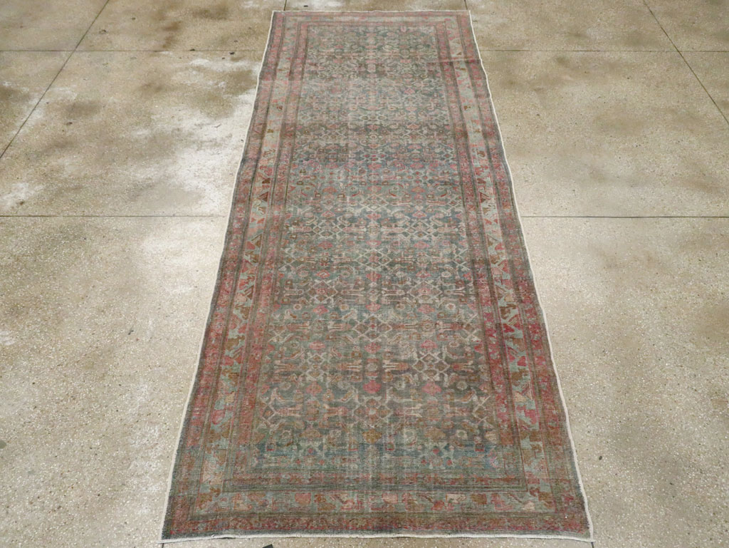 Antique Persian Malayer Gallery Carpet, No.27978 - Gsblank