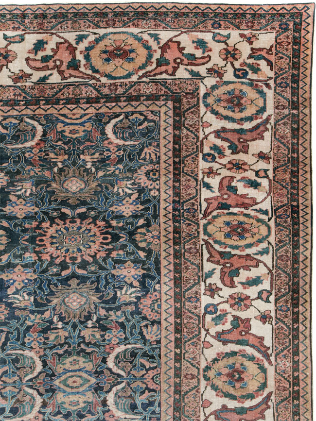 Antique Persian Malayer Carpet, No.27983 - Gsblank