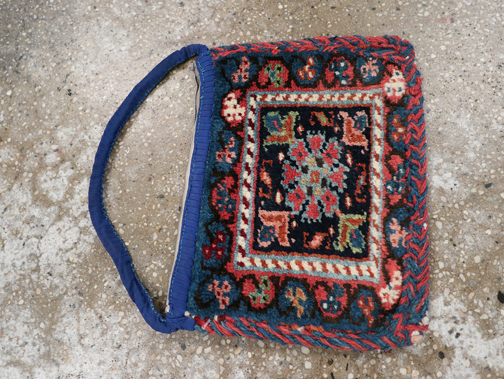 Vintage Persian Kurdish Bag, No.27996 - Gsblank