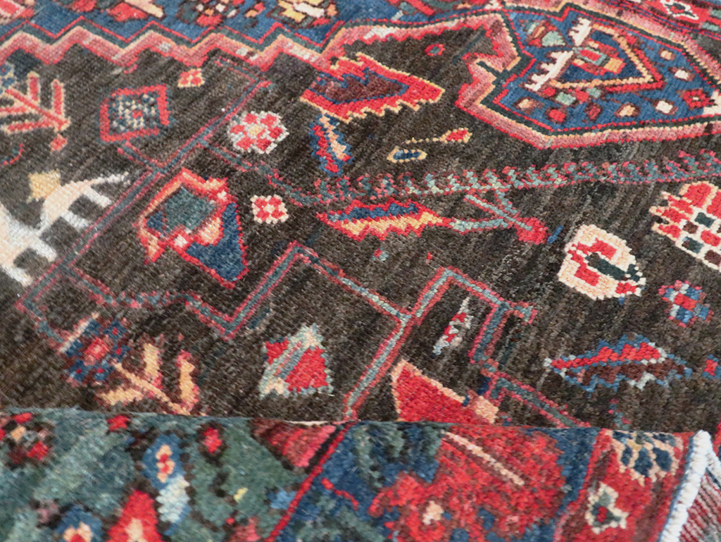 Vintage Persian Afshar Wagireh Rug, No.27997 - Gsblank