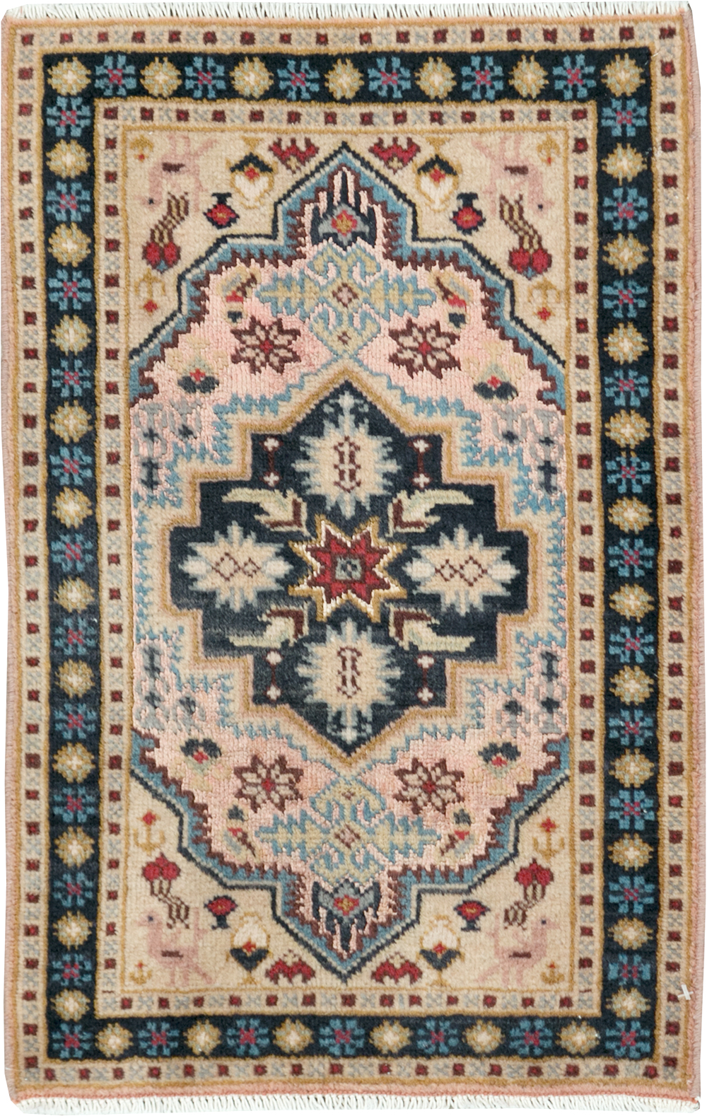 Vintage Persian Ardabil Rug (Pair: 1 of 2), No.27998 - Gsblank