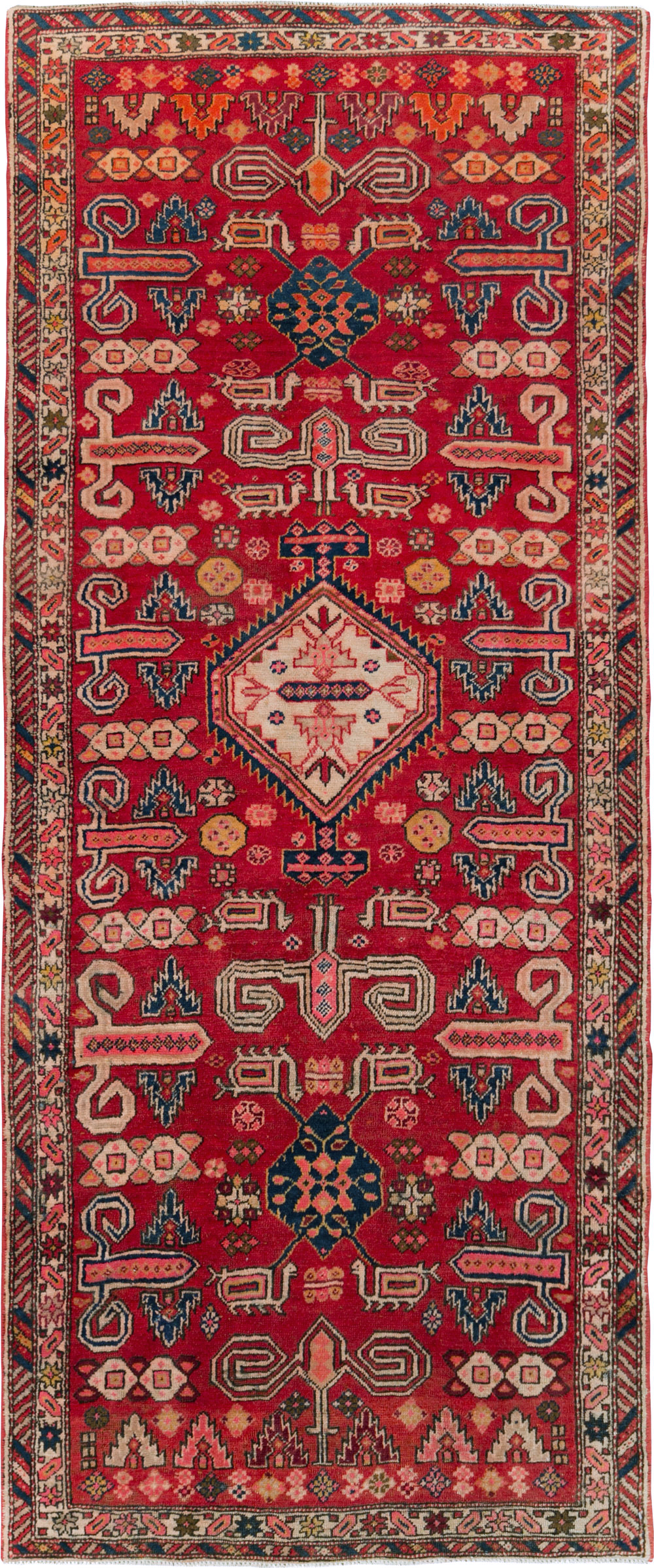 Vintage Persian Ardebil Rug, No.28000 - Gsblank