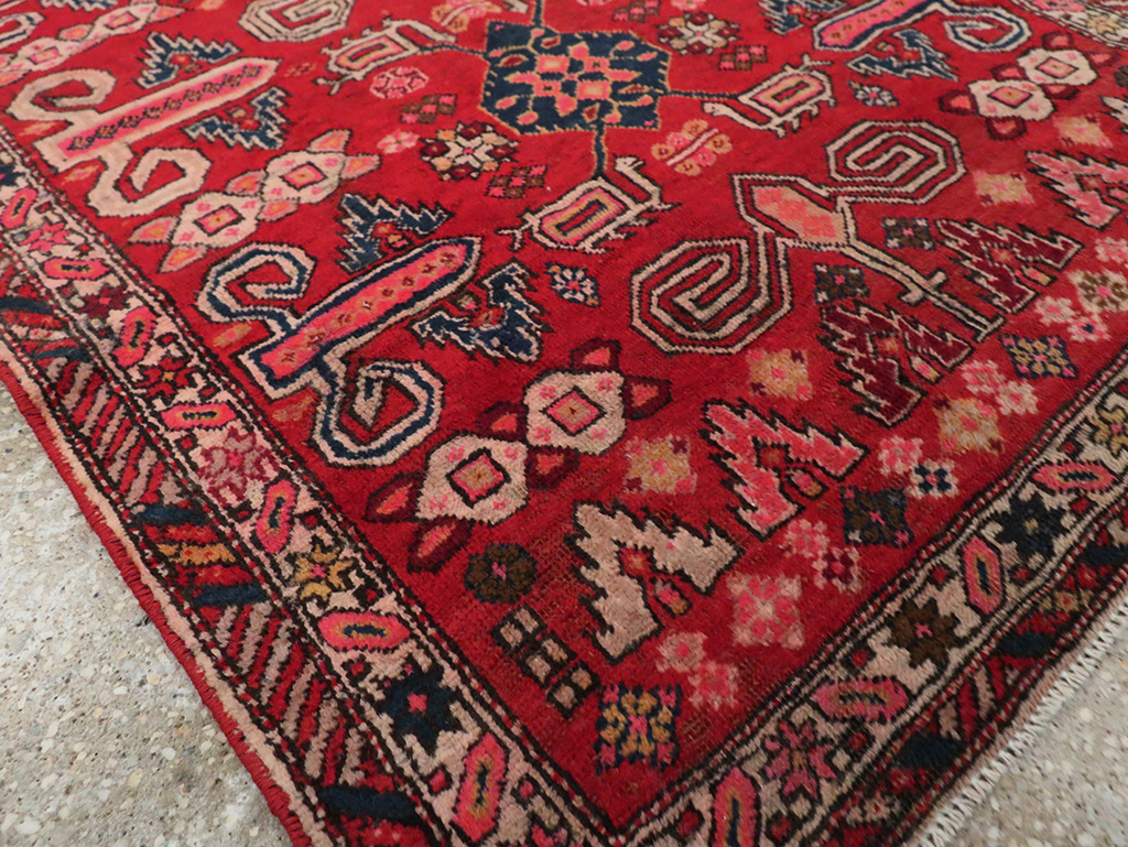 Vintage Persian Ardebil Rug, No.28000 - Gsblank
