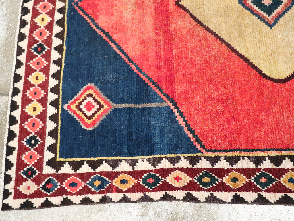 Tribal Persian Gabbeh Gallery Rug, No.28006 - Gsblank