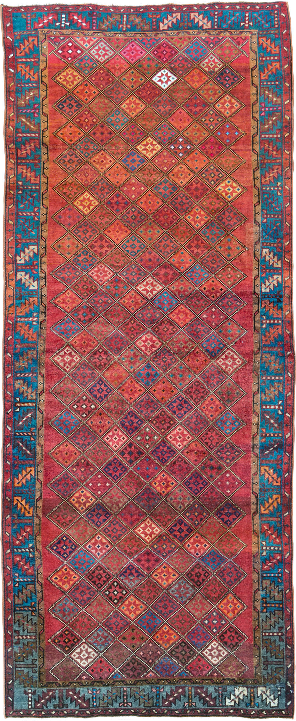 Vintage Persian Hamadan Runner, No.28016 - Gsblank