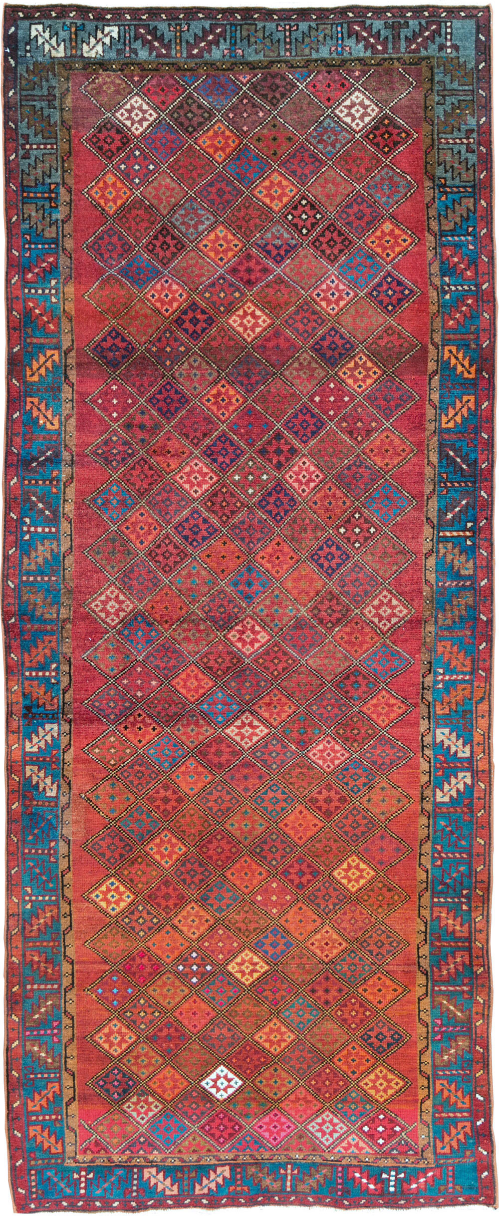 Vintage Persian Hamadan Runner, No.28016 - Gsblank
