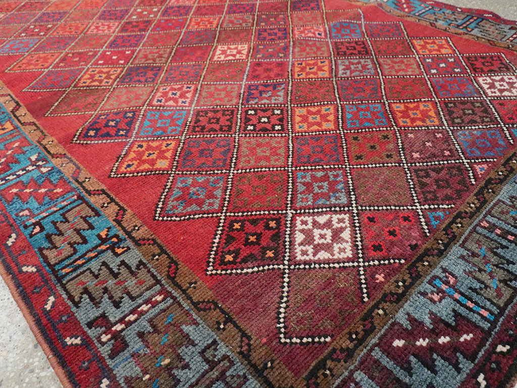 Vintage Persian Hamadan Runner, No.28016 - Gsblank
