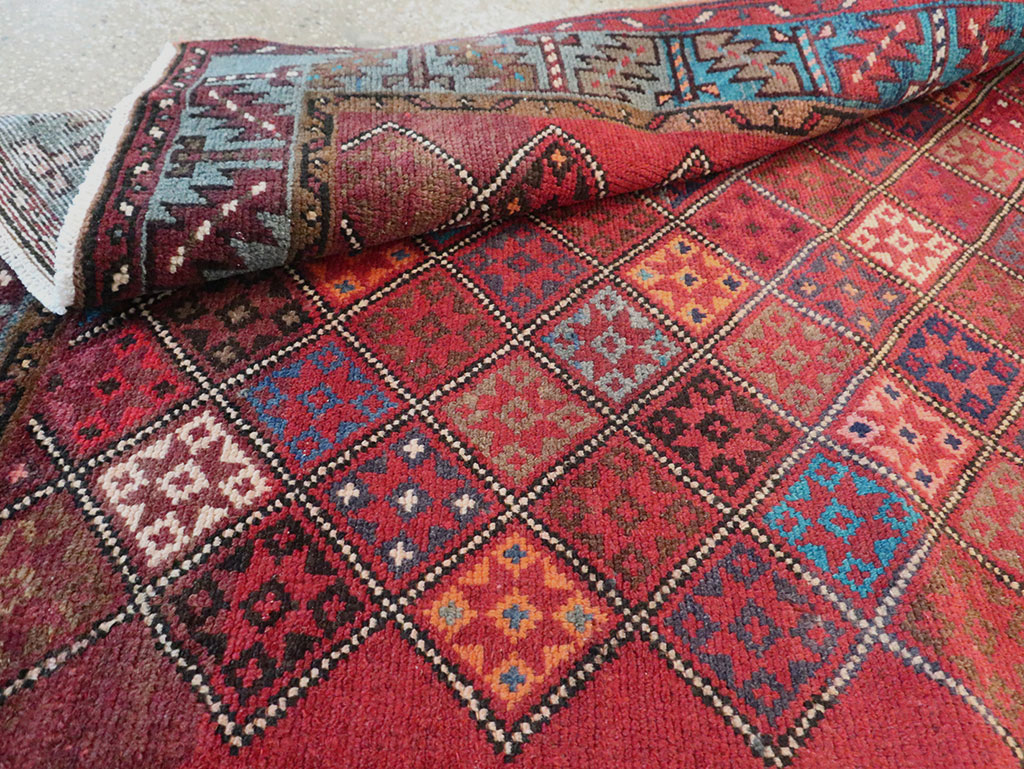 Vintage Persian Hamadan Runner, No.28016 - Gsblank