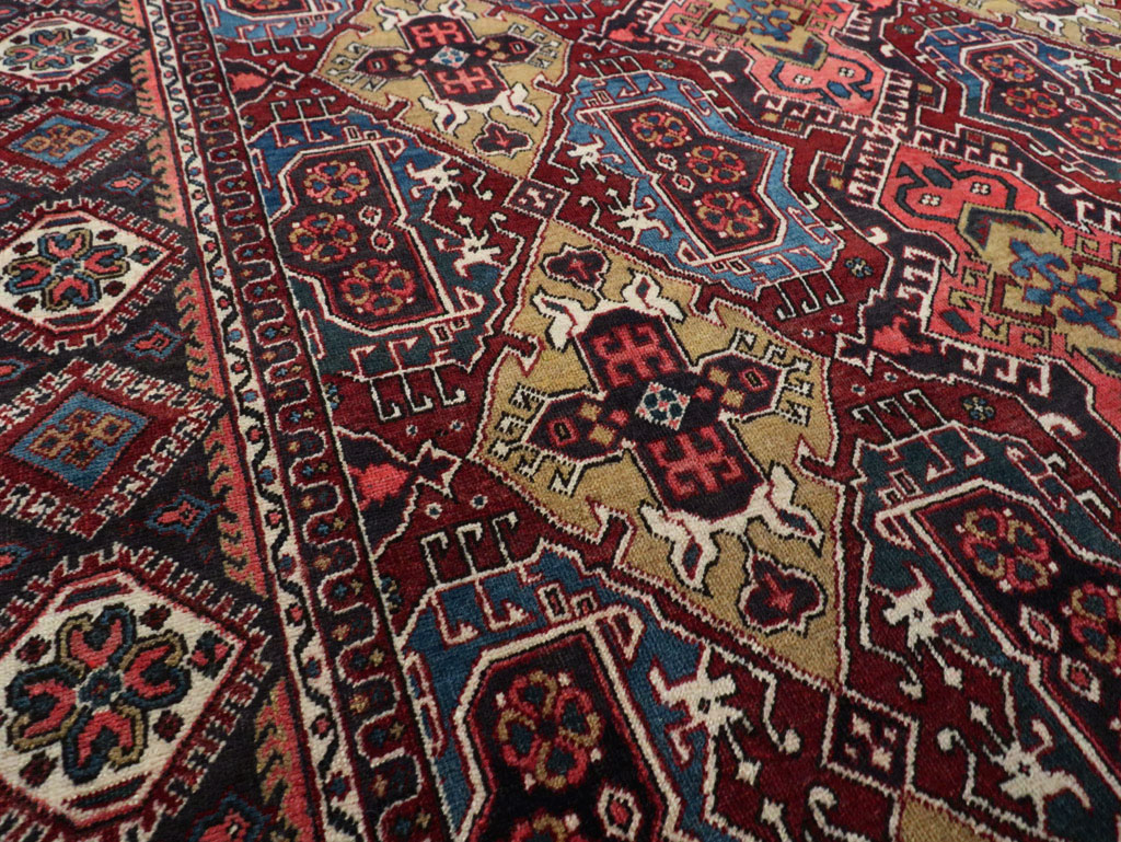 Vintage Persian Heriz Carpet, No.28022 - Gsblank
