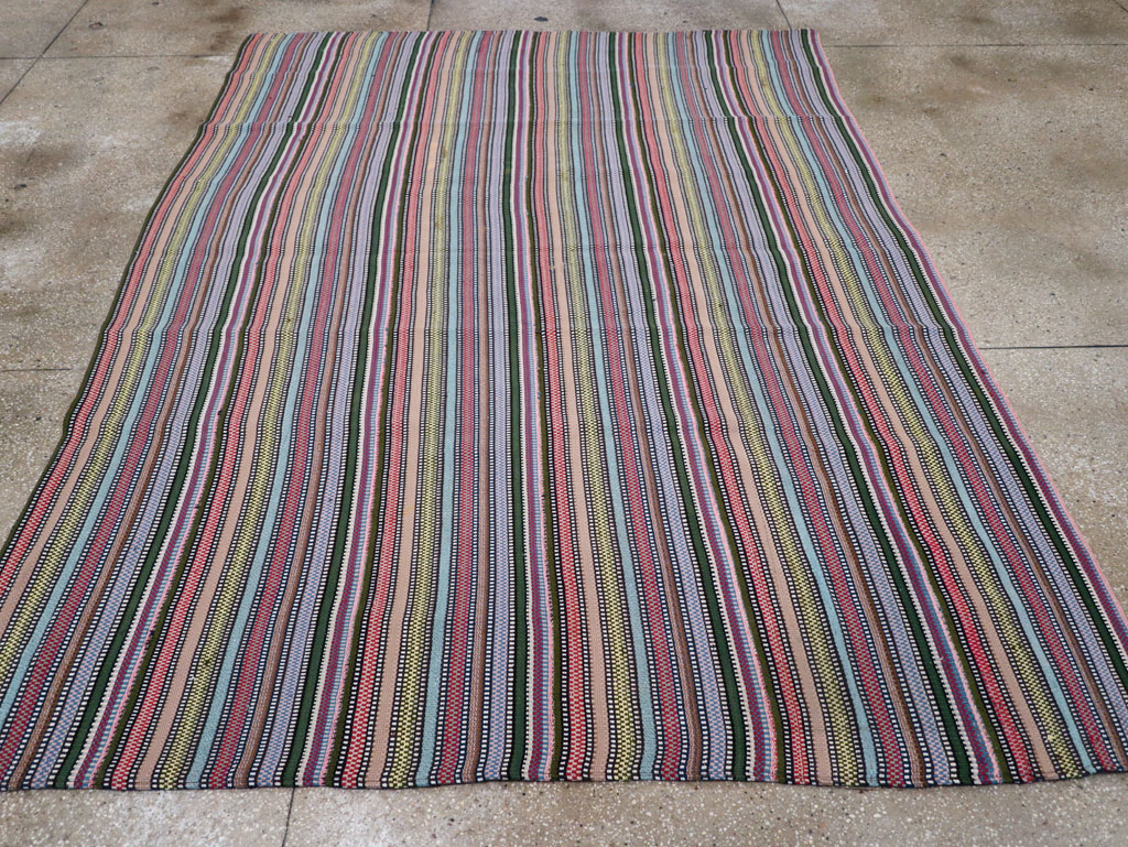Vintage Persian Flatweave Kilim, No.28027 - Gsblank