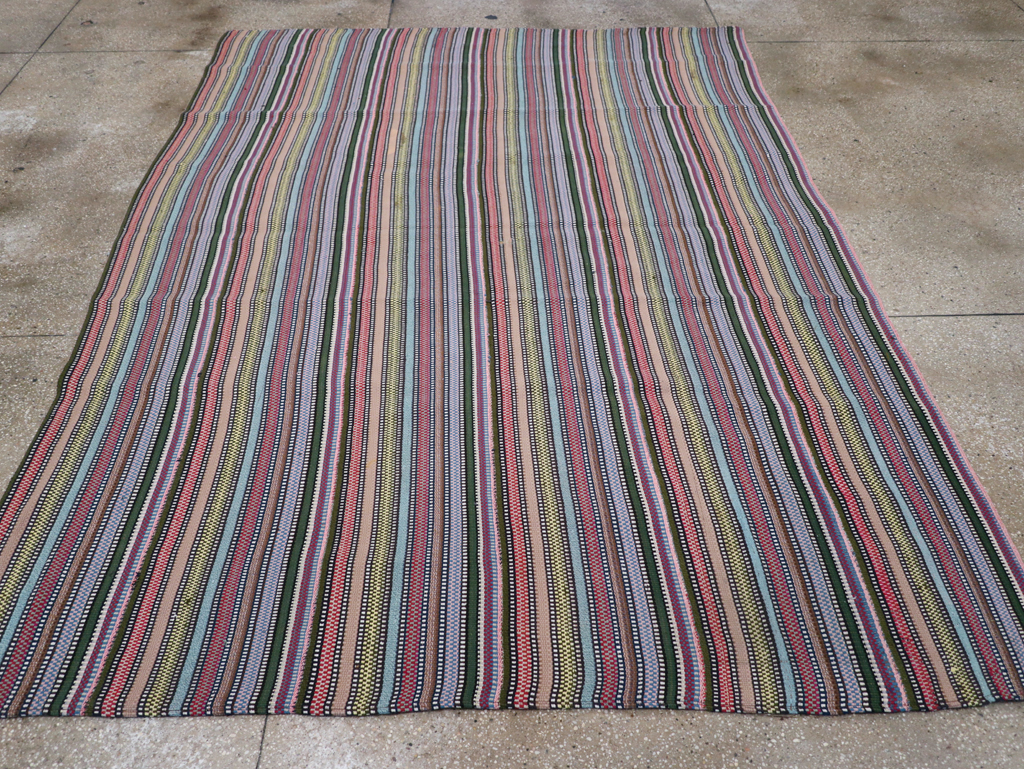 Vintage Persian Flatweave, No.28027 - Gsblank