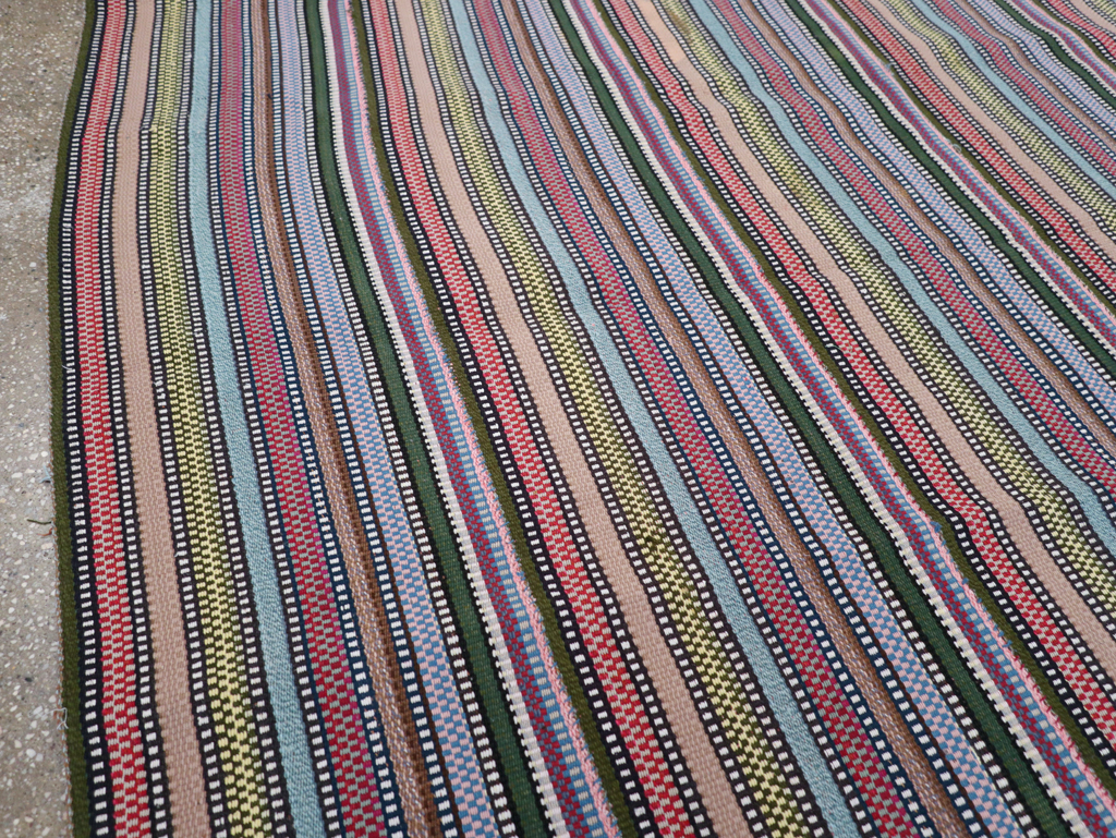 Vintage Persian Flatweave, No.28027 - Gsblank