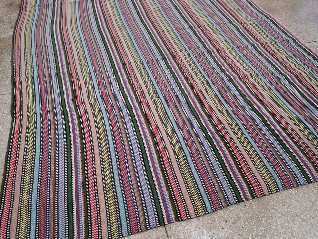 Vintage Persian Flatweave Kilim, No.28027 - Gsblank