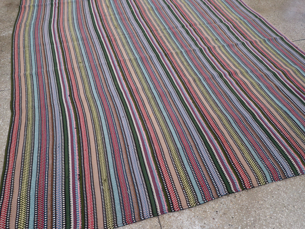 Vintage Persian Flatweave, No.28027 - Gsblank