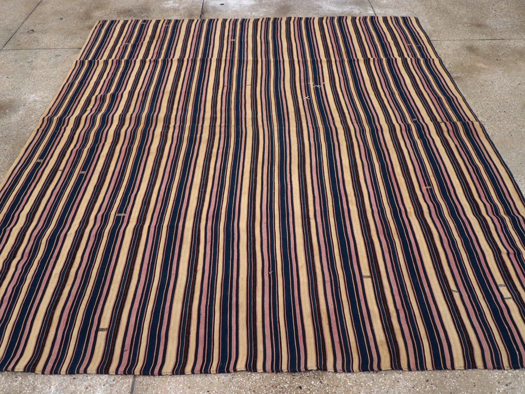 Vintage Persian Flatweave Kilim , No.28030 - Gsblank