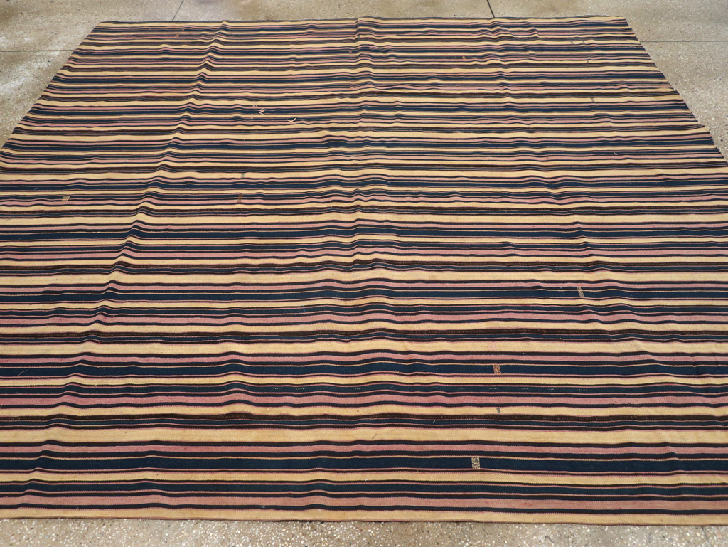 Vintage Persian Flatweave Kilim , No.28030 - Gsblank