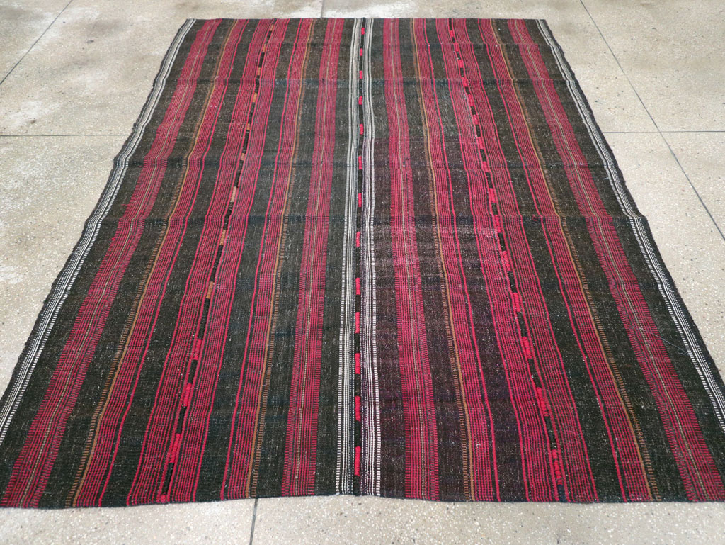 Vintage Persian Flatweave Kilim, No.28031 - Gsblank