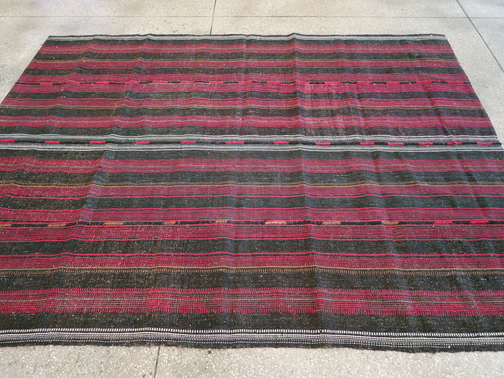 Vintage Persian Flatweave Kilim, No.28031 - Gsblank