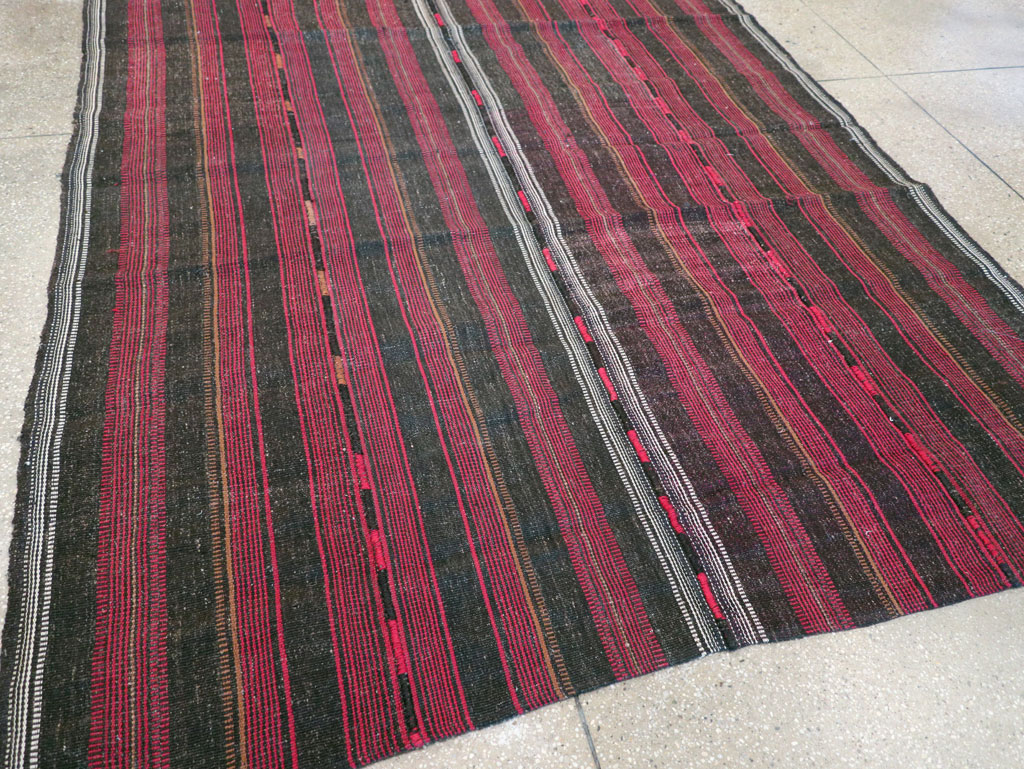 Vintage Persian Flatweave Kilim, No.28031 - Gsblank