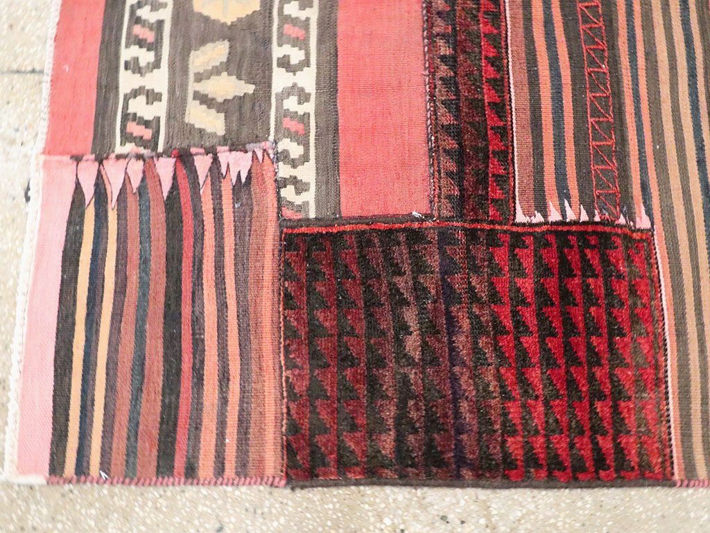 Vintage Persian Flatweave Kilim Rug, No.28047 - Gsblank