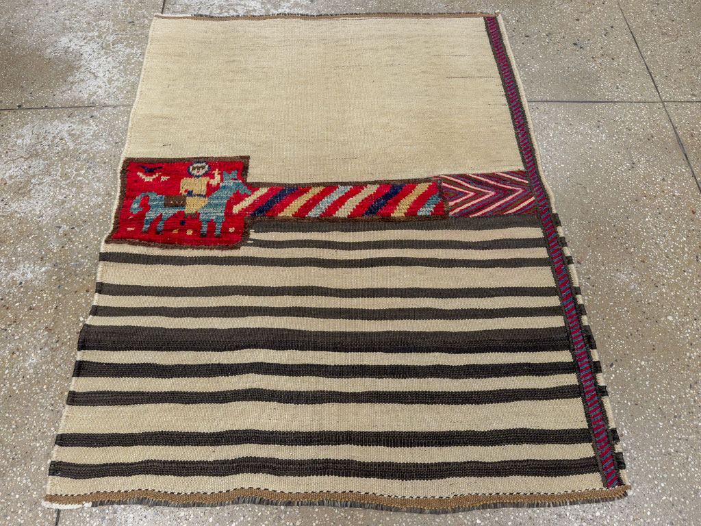Persian Pictorial Kilim, No.28051 - Gsblank