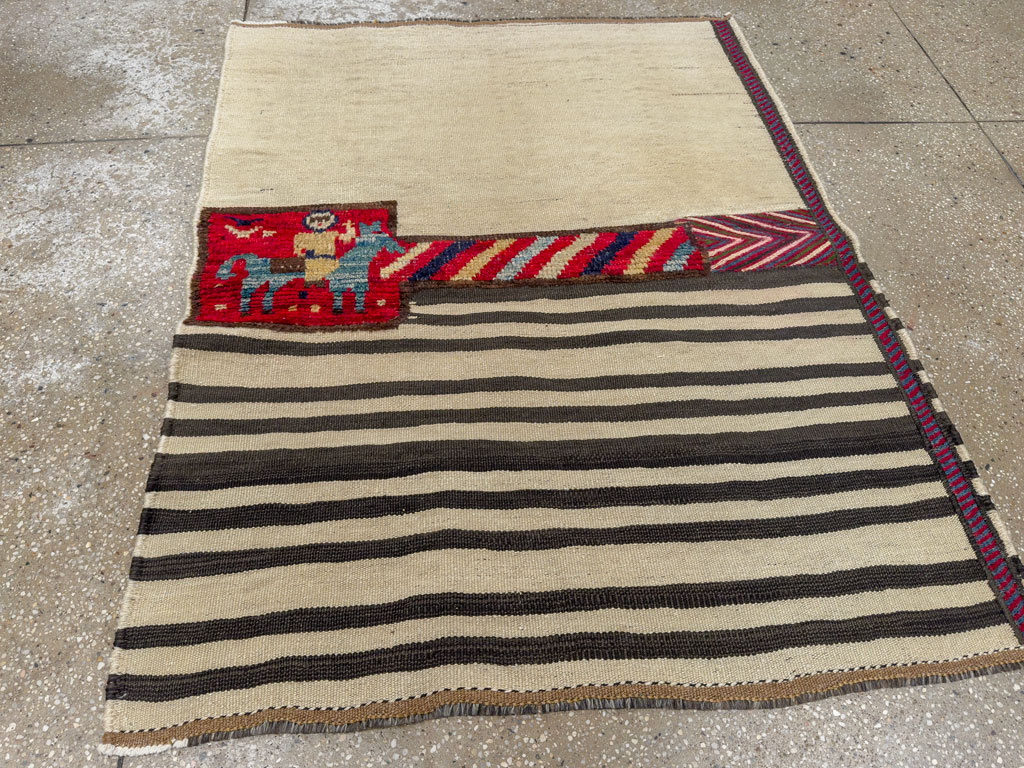 Persian Pictorial Kilim, No.28051 - Gsblank