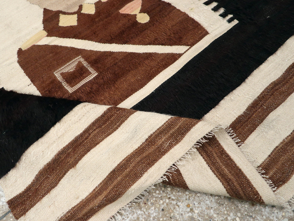 Vintage Pictorial Flatweave, No.28052 - Gsblank