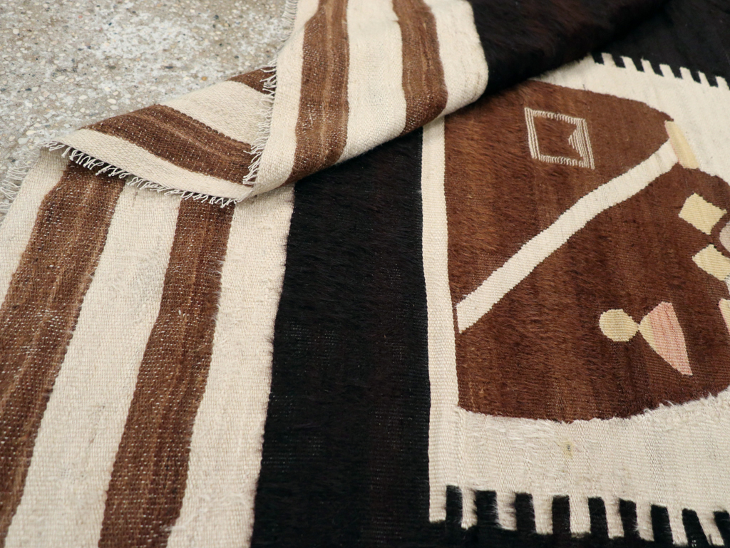 Vintage Pictorial Flatweave, No.28052 - Gsblank