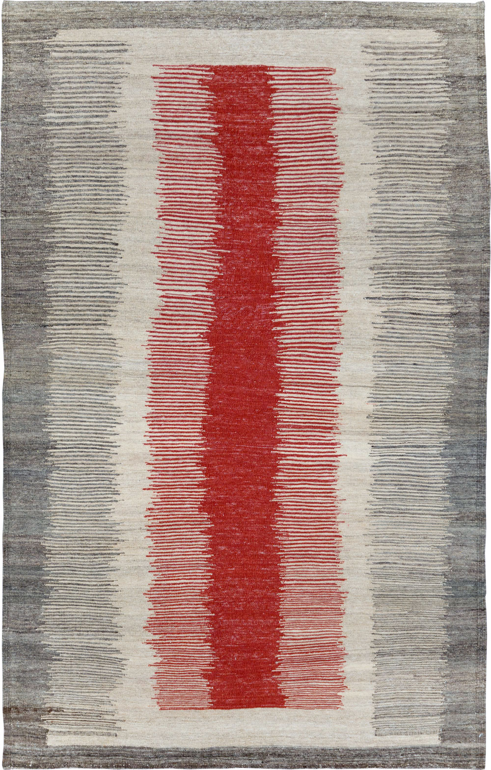 Modern Persian Flatweave Kilim, No.28054 - Gsblank