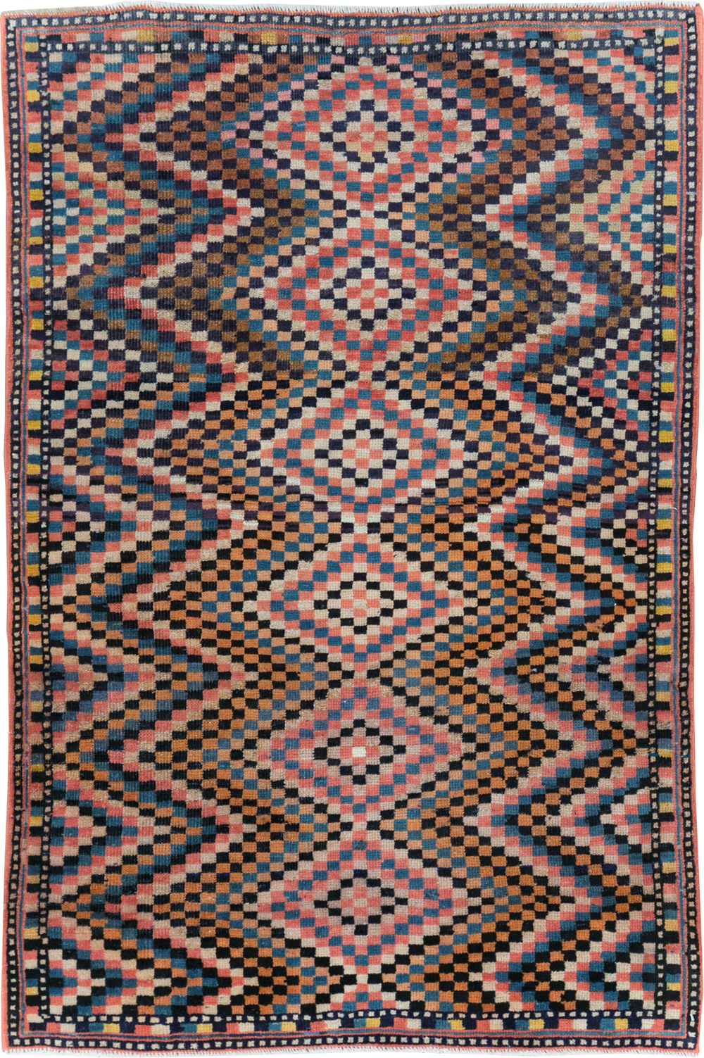 Vintage Persian Mahal Rug, No.28060 - Gsblank